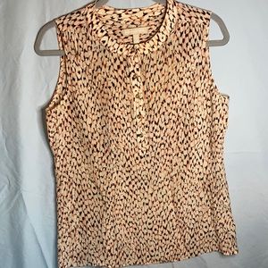 Banana Republic 100% Silk Sleeveless Blouse
